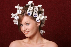 Get Fuller Hair - Blow dry with curlers
